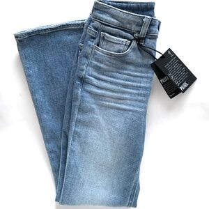 Paige Women's "Claudine" High Rise Ankle Flare Soft-Stretch Jean Size: 23 Petite